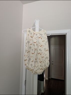 Rylee + Cru Romper with Fox Forest